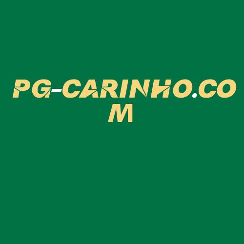 Logo da PG-CARINHO